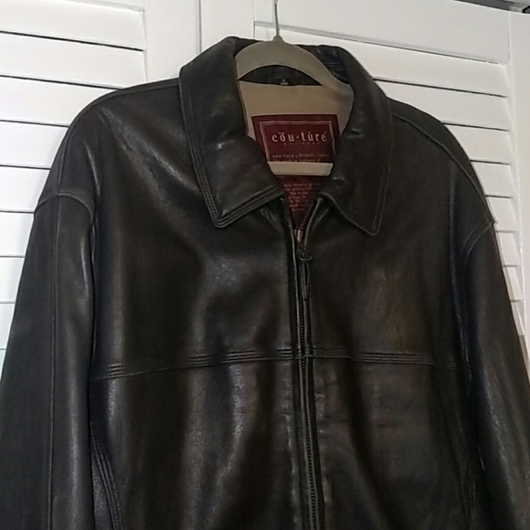 Genuine Lamb leather jacket - Picture 1 of 8